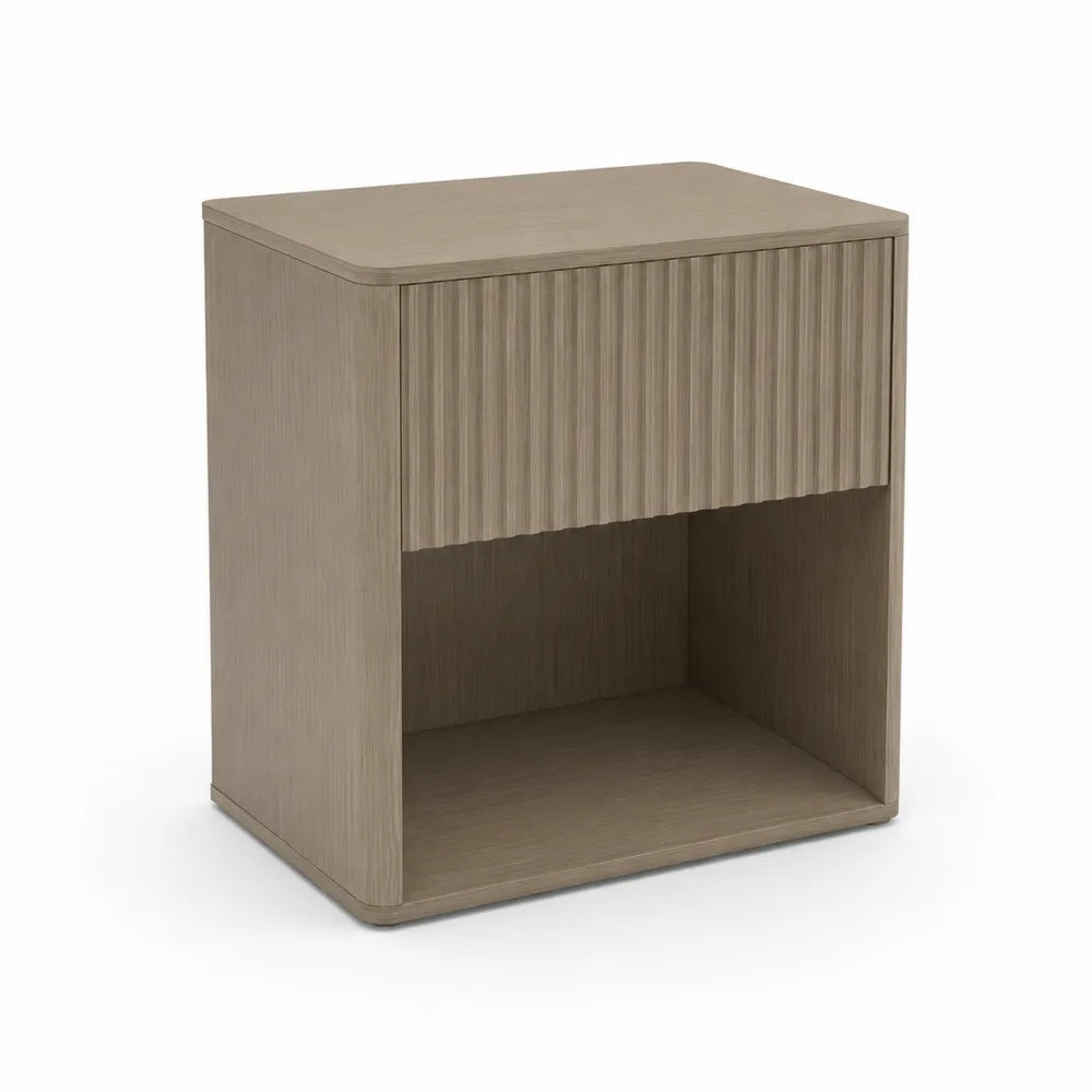Nachttisch Eichenholz rechteckig 45x35x50 cm